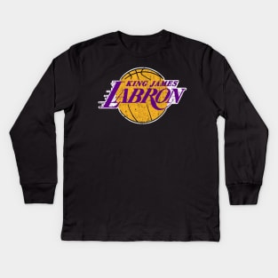 LA Bron Kids Long Sleeve T-Shirt